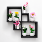 Premium Wall Shalf With 7 Flower